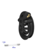 3D Printed Resin Micro Negative Chastity Cage with Urethral Tube — product image 10