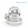 Small Hollowed Metal Chastity Cage with Urine Hole — product image 3