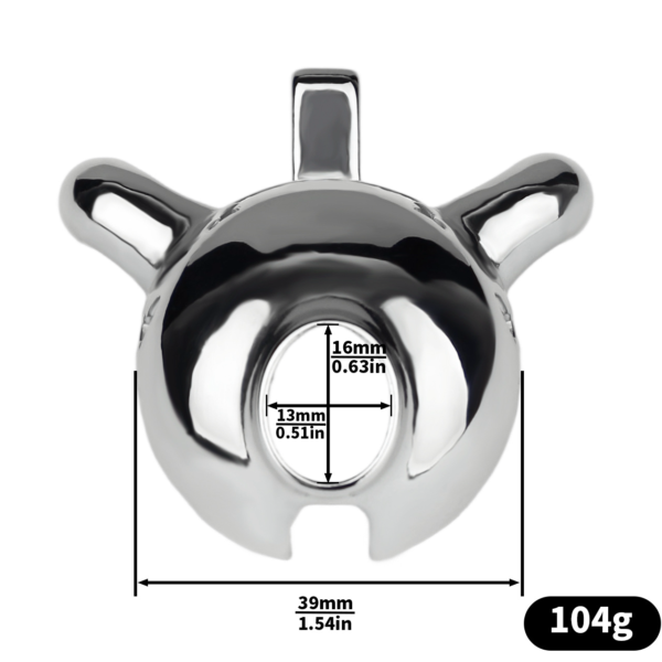 Prince Albert PA Metal Chastity Cage — product image 4