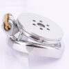 Detachable Small Pussy Flat Chastity Cage with Catheter — product image 16