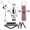 Micro Inverted Chastity Cage Belt with Realistic Silicone Dildo — product image 12