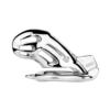 Breathable Metal Chastity Cage with Strap and Anal Plug — image 18 Breathable Metal Chastity Cage with Strap and Anal Plug — product image 18