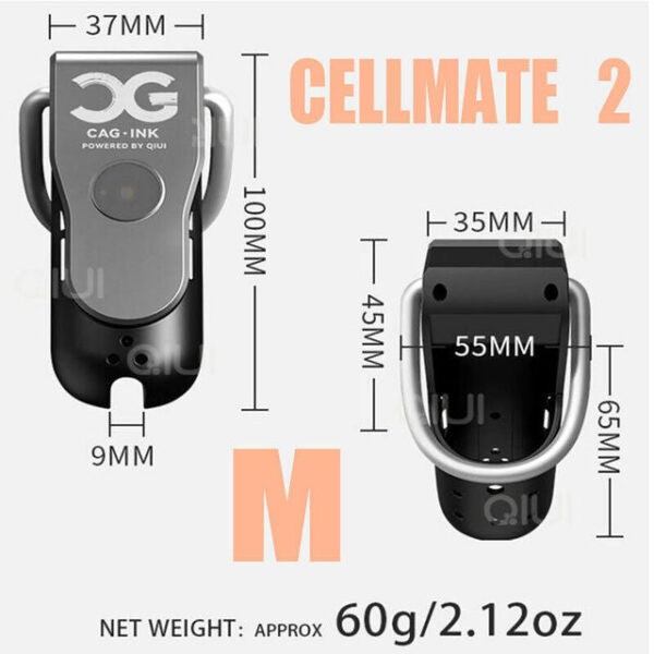 Cellmate1 Remote Electric Shock Male Chastity Device — image 10 Cellmate1 Remote Electric Shock Male Chastity Device — product image 10