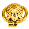 Gold Sunflower Tiny Chastity Cage — product image 13