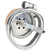 Detachable Small Pussy Flat Chastity Cage with Catheter — product image 8