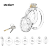 Flexible Soft Silicone Chastity Cage Set — image 13 Flexible Soft Silicone Chastity Cage Set — product image 13
