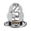 Stainless Steel Snake Guard Locking Chastity Cage (Short / Long) — product image 4