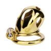 Gold Metal Classic Chastity Cage – S / M / L — product image 16