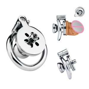 Inverted Chastity Cage With Removable Dildo — image 1 Inverted Chastity Cage With Removable Dildo — product image 1