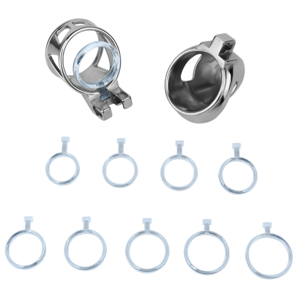 Men's Stainless Steel Glans Chastity Lock — product image 3