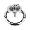 Midnight Owl Flat Chastity Cage with Removable Metal Catheter — product image 5