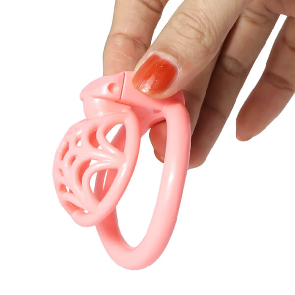 Small Lightweight Resin Spidernet Chastity Cage — image 6 Small Lightweight Resin Spidernet Chastity Cage — product image 6