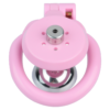 Lightweight Chastity Cage with Removable Inverted Plug and 4 Base Rings — product image 20