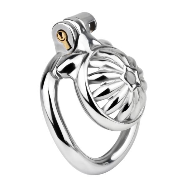 Tiny Metal Sunflower Chastity Cage — image 10 Tiny Metal Sunflower Chastity Cage — product image 10
