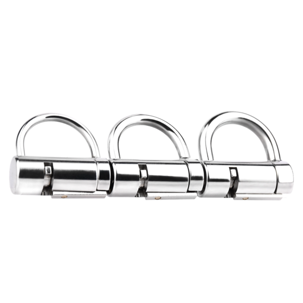 Stainless Steel Prince Albert Chastity Lock — product image 3