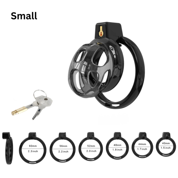 Flexible Soft Silicone Chastity Cage Set — image 6 Flexible Soft Silicone Chastity Cage Set — product image 6