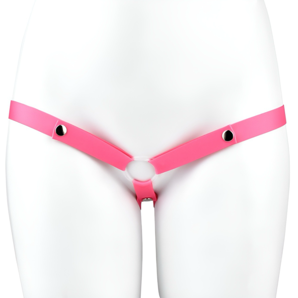 Pink Sissy Bowtie Chastity Cage — product image 18