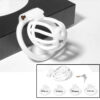 PA Prince Albert Chastity Cage with 4 Rings — image 7 PA Prince Albert Chastity Cage with 4 Rings — product image 7