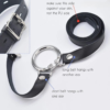 Metal Small Penis Chastity Cage with PU Strap — product image 10