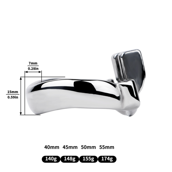 Ultra-Flat & Ventilated Chastity Cage — product image 10