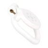 NEW Resin Flat Chastity Cage Set – White — product image 10
