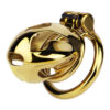 Gold Metal Classic Chastity Cage – S / M / L — product image 9