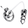 Urethral Inverted Chastity Cage with Detachable Beaded Anal Plug — product image 27