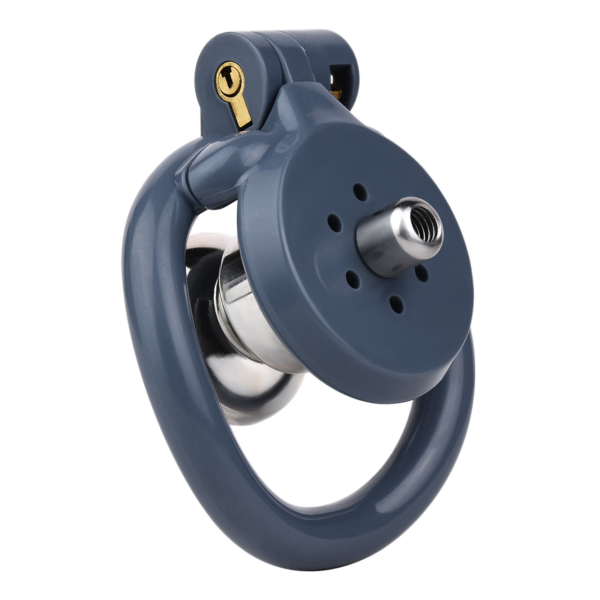 Detachable Flat Inverted Chastity Cage with Strap — product image 14