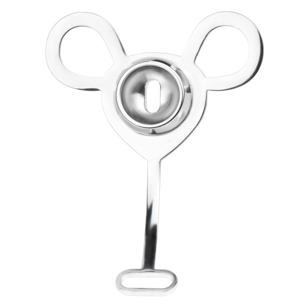 Tiny Inverted Chastity Cage with PU Belt — product image 6