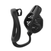 Lightweight Resin Chastity Cage Set – Black / Pink — product image 11