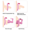 Ultra-Light Hard Resin Inverted Chastity Cage — product image 14