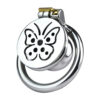NEW Butterfly Inverted Chastity Cage with Removable Soft Catheter — product image 10