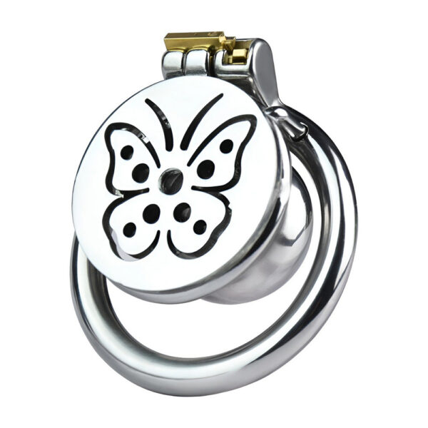 NEW Butterfly Inverted Chastity Cage with Removable Soft Catheter — product image 10