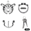 Men’s Stainless Steel PA Locking Chastity Cage — product image 7
