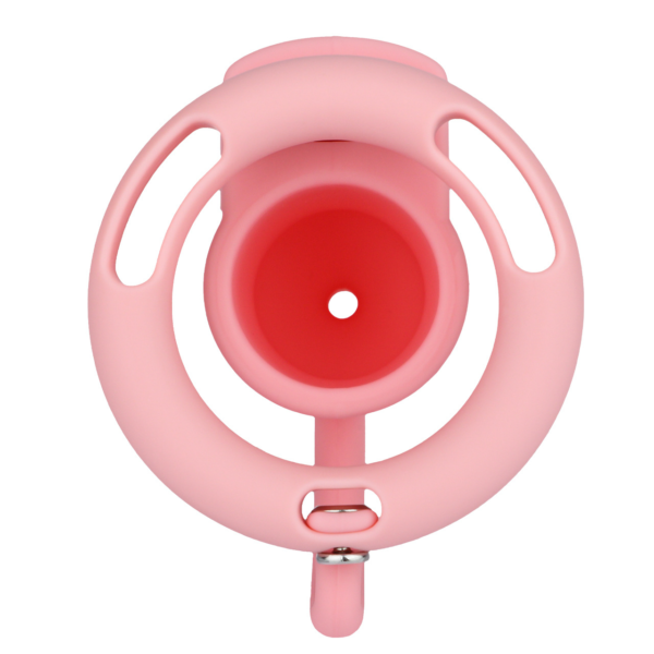 Silicone Baby Bottle Chastity Cage with 4 Locking Rings — product image 24