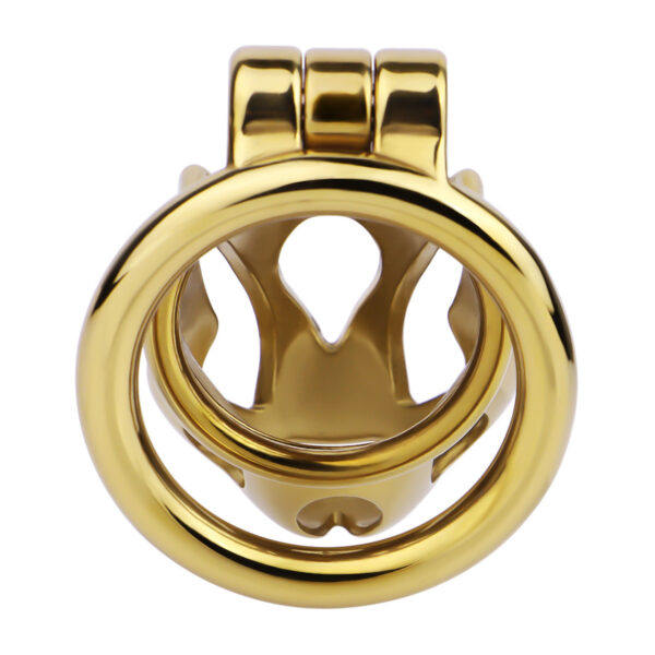 Gold Metal Classic Chastity Cage – S / M / L — product image 27