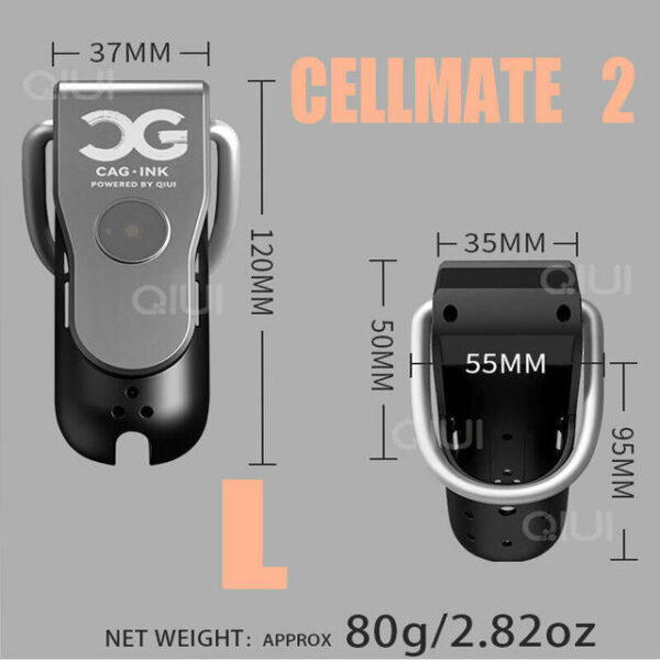 Cellmate1 Remote Electric Shock Male Chastity Device — image 9 Cellmate1 Remote Electric Shock Male Chastity Device — product image 9