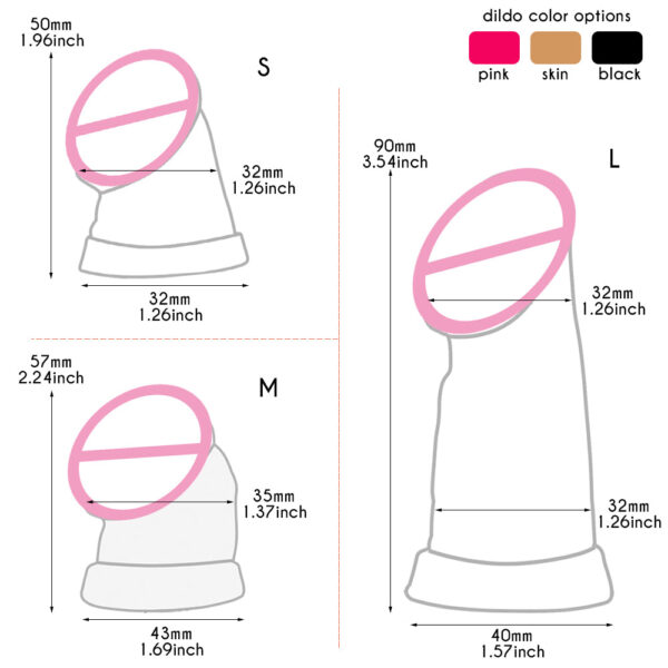Inverted Chastity Cage with Dildo and Silicone Urethral Tube — product image 6