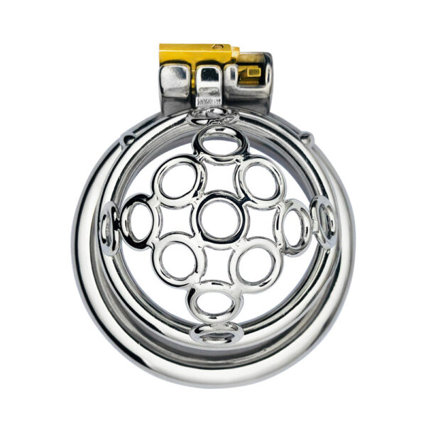 Small Compact Metal Chastity Cage — product image 2
