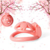 Small 3D Printed Sakura Chastity Cage — product image 2