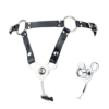 Tiny Inverted Chastity Cage with PU Belt — product image 1