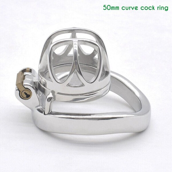 The Snake Eye Stainless Steel Chastity Cage — product image 10