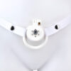 NEW Resin Flat Chastity Cage Set – White — product image 20