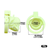 All-in-One 3D Printed Anime Chastity Cage with Adjustable Ring — product image 11