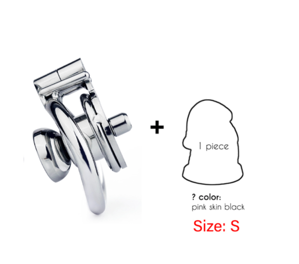 Inverted Chastity Cage With Removable Dildo — product image 6