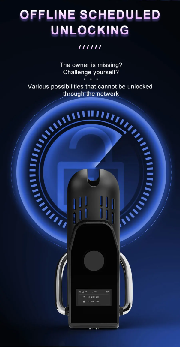 Cellmate3 Electric Shock Chastity Cage – Small / Large — product image 7