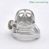 The Snake Eye Stainless Steel Chastity Cage — product image 12