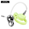 Versatile Resin Chastity Cage with Built-in Adjustable Ring and Detachable Butt Plug — product image 21