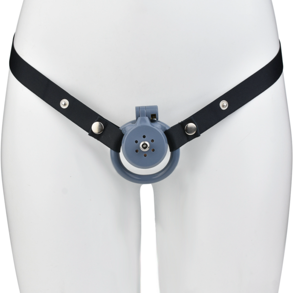 Detachable Flat Inverted Chastity Cage with Strap — product image 18