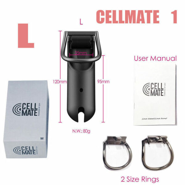 Cellmate1 Remote Electric Shock Male Chastity Device — image 2 Cellmate1 Remote Electric Shock Male Chastity Device — product image 2